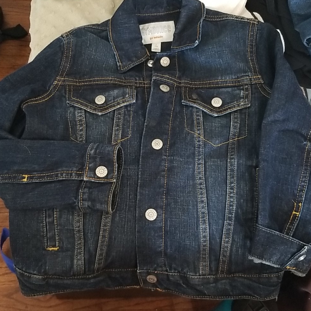 GYMBOREE girls denim Jean jacket size 5/6